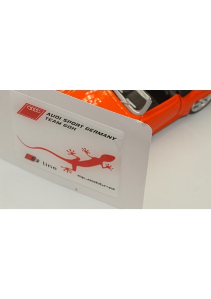 Audi S Line Quattro Gecko Logo Motor Kapağı Damla Silikon Plaka Logo Arma Amblem Yeni Stil fırsatları