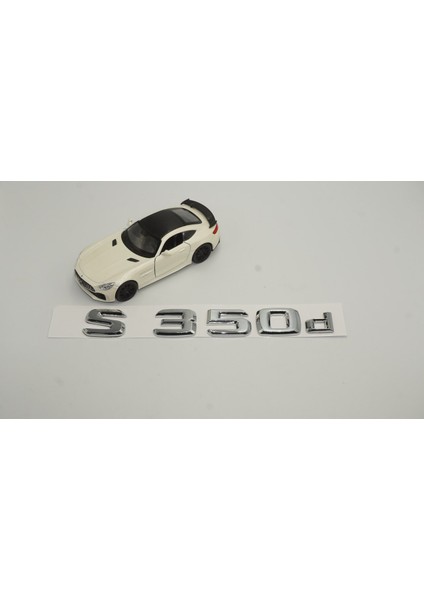 S350D Bagaj Krom Abs 3m 3D Yazı Logo