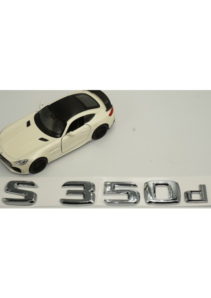 S350D Bagaj Krom Abs 3m 3D Yazı Logo