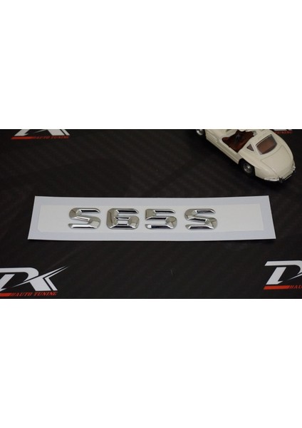 S65S Bagaj Krom Metal 3m 3D Yazı Logo modelleri