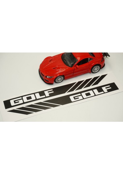 Volkswagen Golf Yan Aynalar Selefon Kaplama Sticker Seti