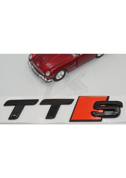Audi Ttrs Parlak Siyah Abs 3m 3D Bagaj Logo Yazı Orjinal Ürün indirimleri