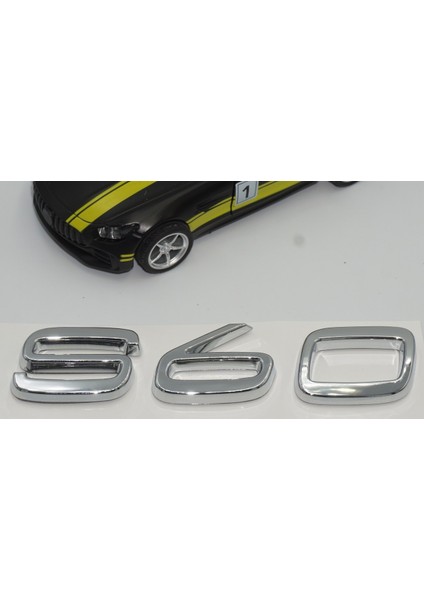 Volvo S60 Krom Abs 3m 3D Bagaj Logo Yazı Orjinal Ürün indirimleri