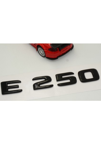 E 250 Bagaj Parlak Siyah Abs 3m 3D Yazı Logo modelleri