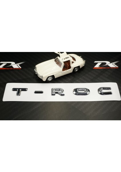Vw Volkswagen T-Roc Bagaj Krom Abs 3m 3D Yazı Logo Amblem fiyatları
