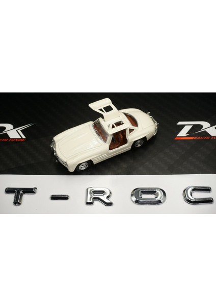 Vw Volkswagen T-Roc Bagaj Krom Abs 3m 3D Yazı Logo Amblem modelleri