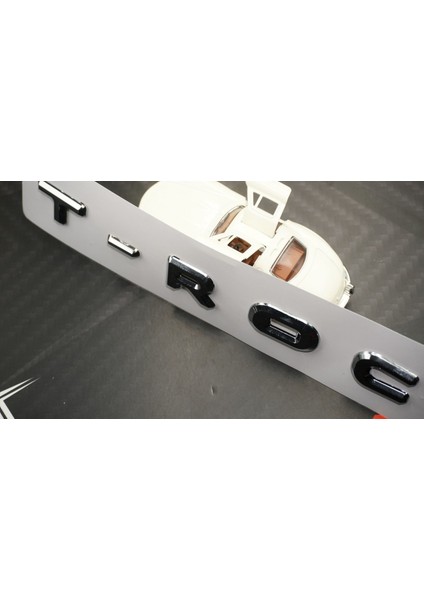 Vw Volkswagen T-Roc Bagaj Krom Abs 3m 3D Yazı Logo Amblem indirimleri