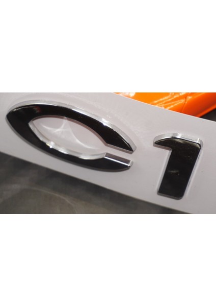 Citroen C1 2007-2011 Bagaj Krom Abs 3m 3D Yazı Logo Amblem indirimleri