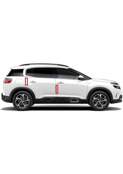 Citroen Logo C5 C6 Kapı Kenarı Koruma Metalize Damla Desen 3m Band fırsatları