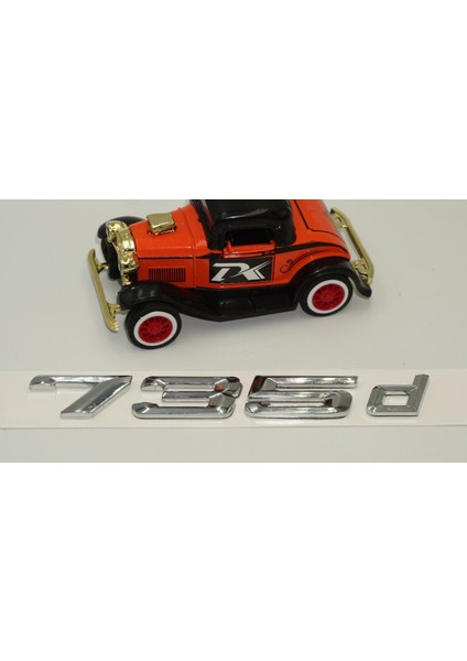 Bmw 735D Bagaj Krom Metal 3m 3D Yazı Logo modelleri
