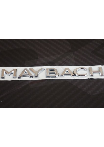 Mercedes Benz Maybach Bagaj Krom Abs Yazı Logo Arma modelleri