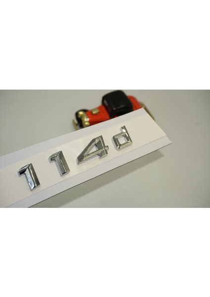Bmw 114D Bagaj Krom Metal 3m 3D Yazı Logo