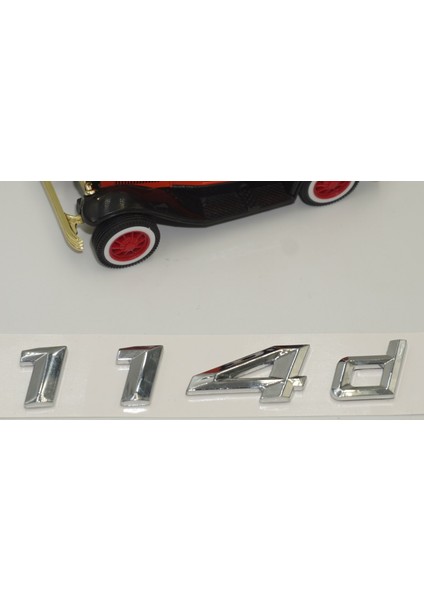 Bmw 114D Bagaj Krom Metal 3m 3D Yazı Logo fırsatları