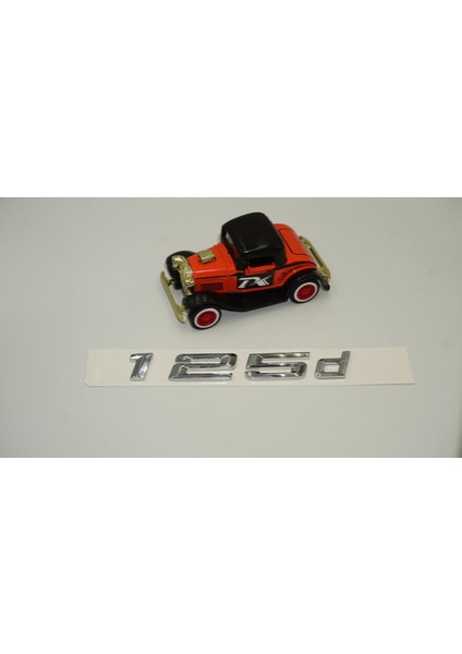 Bmw 125D Bagaj Krom Metal 3m 3D Yazı Logo fiyatları
