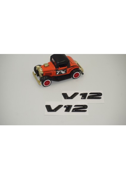 V12 Çamurluk Yanı Parlak Siyah Abs 3m Yazı Logo Orjinal Ürün fiyatları