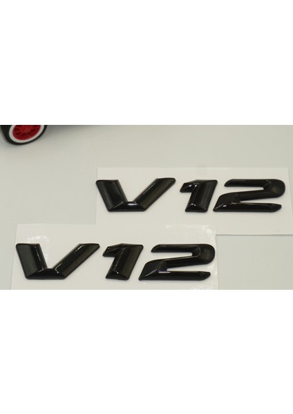 V12 Çamurluk Yanı Parlak Siyah Abs 3m Yazı Logo Orjinal Ürün fırsatları