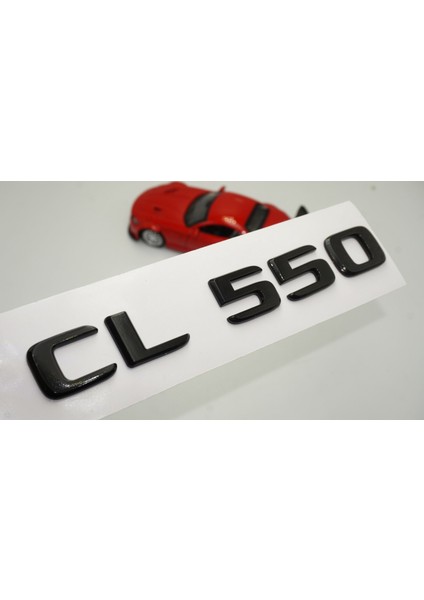 cl 550 Bagaj Parlak Siyah Abs 3m 3D Yazı Logo