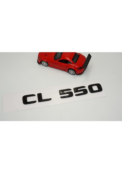 cl 550 Bagaj Parlak Siyah Abs 3m 3D Yazı Logo