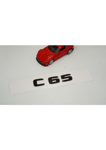 C 65 Bagaj Parlak Siyah Abs 3m 3D Yazı Logo fiyatları