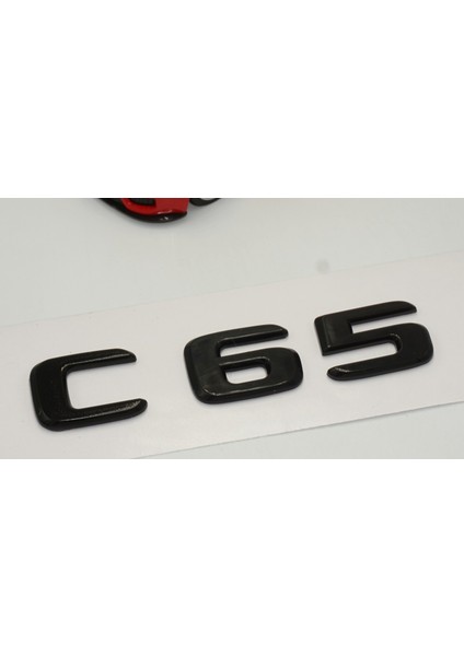C 65 Bagaj Parlak Siyah Abs 3m 3D Yazı Logo modelleri