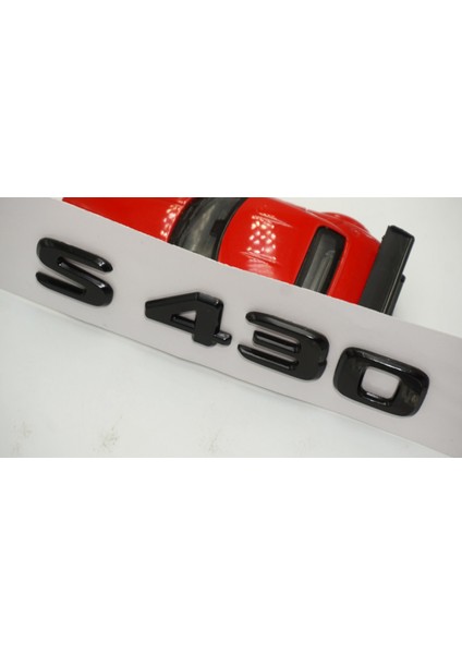 S 430 Bagaj Parlak Siyah Abs 3m 3D Yazı Logo fırsatları