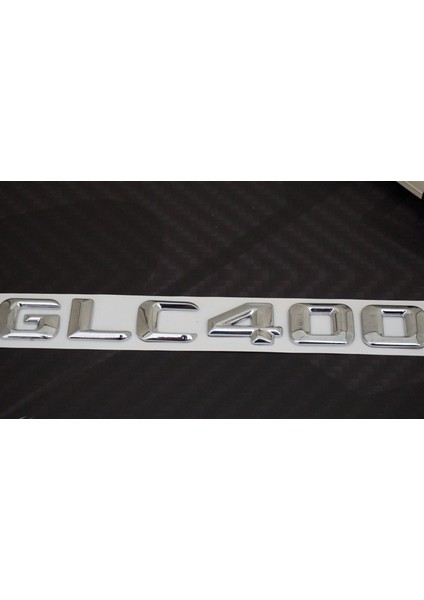 GLC400 Bagaj Krom Metal 3m 3D Yazı Logo