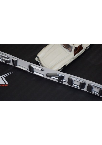 GLC400 Bagaj Krom Metal 3m 3D Yazı Logo