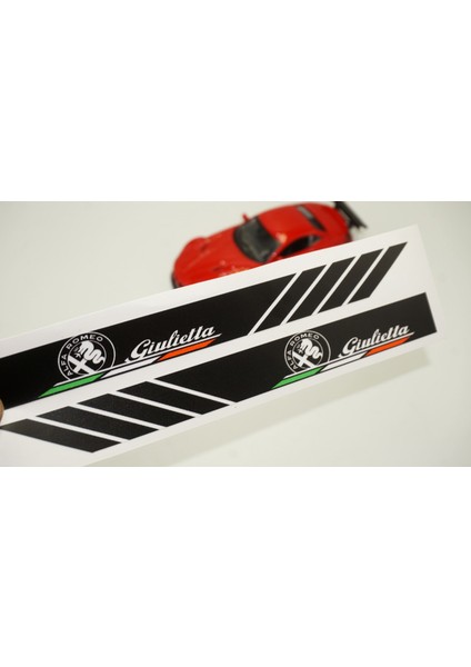 Alfa Romeo Guiletta Yan Aynalar Selefon Kaplama Sticker Seti