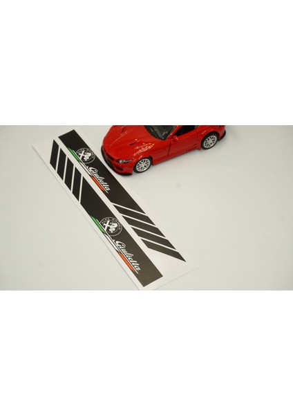 Alfa Romeo Guiletta Yan Aynalar Selefon Kaplama Sticker Seti