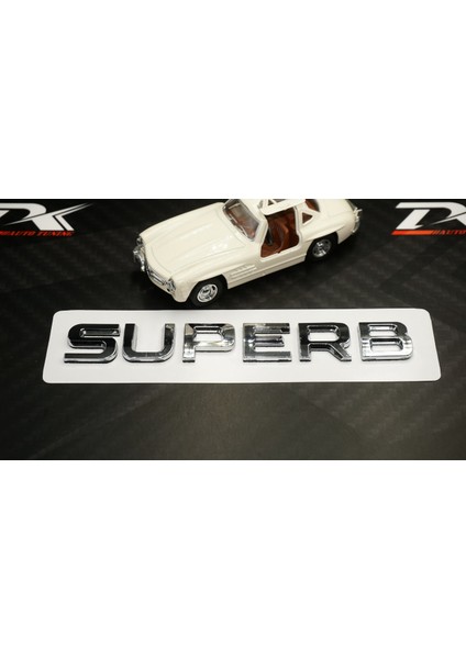 Skoda Superb Bagaj Krom Abs 3m 3D Yazı Logo Amblem modelleri