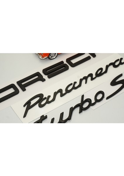 Porsche Panamera Turbo S Bagaj 3m 3D Abs Yazı Logo Amblem Seti modelleri