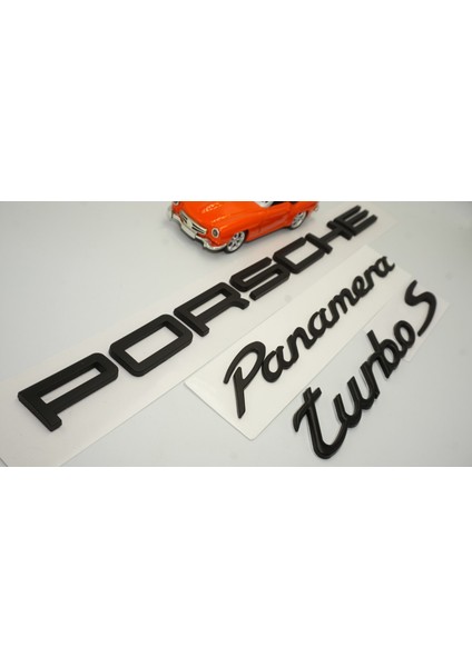 Porsche Panamera Turbo S Bagaj 3m 3D Abs Yazı Logo Amblem Seti fırsatları