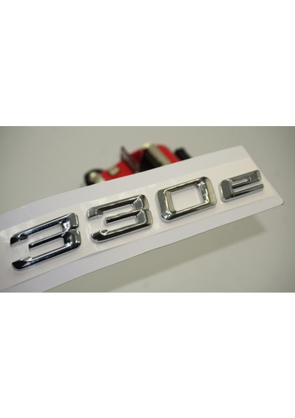 Bmw 330E Bagaj Krom Metal 3m 3D Yazı Logo modelleri