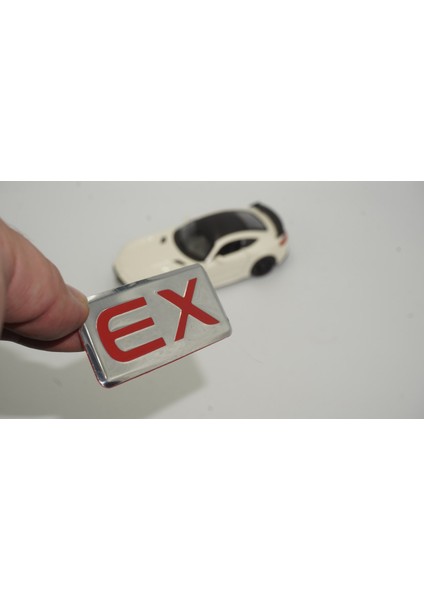 Mitsubishi Ex Logo Bagaj 3m Metal Logo Amblem