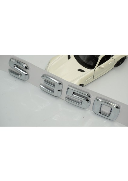 S350 Bagaj Krom Abs 3m 3D Yazı Logo modelleri