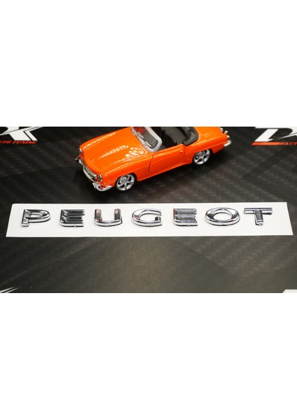 Peugeot Yeni Nesil Bagaj 3m 3D Krom Abs Logo Amblem modelleri
