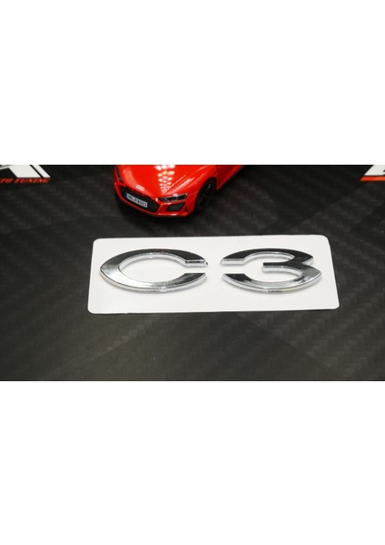 Citroen C3 Picasso 2005-2010 Bagaj Krom Abs 3m 3D Yazı Logo Amblem