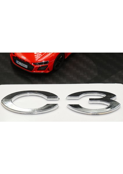 Citroen C3 Picasso 2005-2010 Bagaj Krom Abs 3m 3D Yazı Logo Amblem