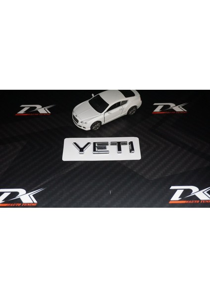 Skoda Yeti Bagaj 3m 3D Krom Abs Yazı Logo Amblem fiyatları