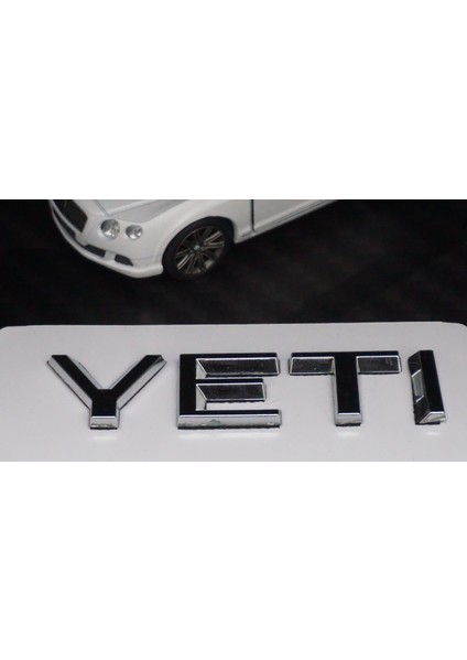 Skoda Yeti Bagaj 3m 3D Krom Abs Yazı Logo Amblem fırsatları