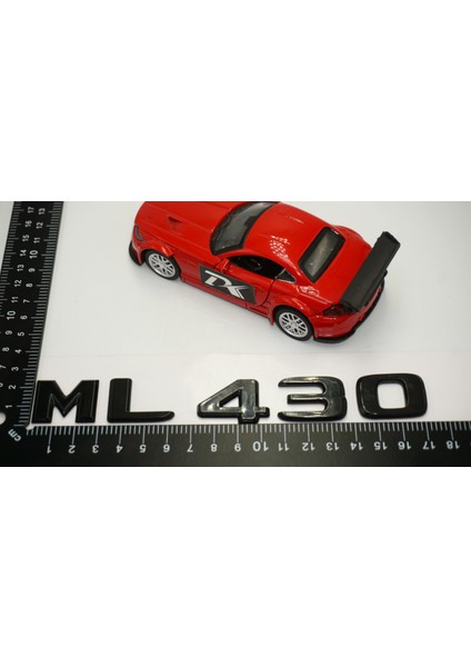 ml 430 Bagaj Parlak Siyah Abs 3m 3D Yazı Logo
