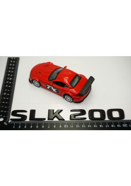 Slk 200 Bagaj Parlak Siyah Abs 3m 3D Yazı Logo