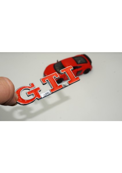 Volkswagen Vw Gti Krom Metal Bagaj Logo