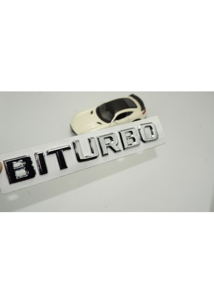 Biturbo Krom Abs Bagaj Yazı Logo
