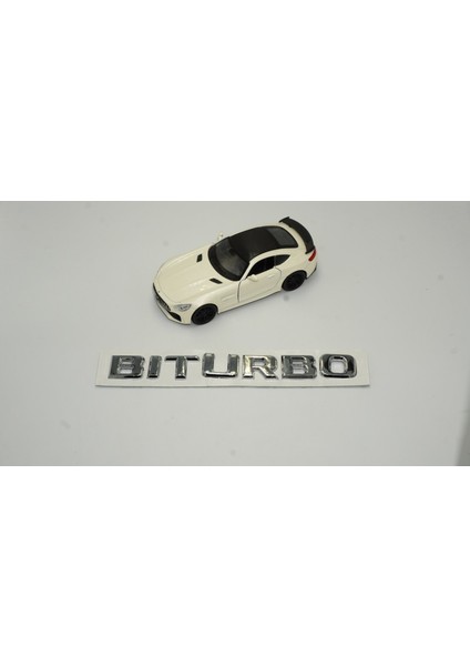Biturbo Krom Abs Bagaj Yazı Logo