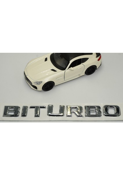 Biturbo Krom Abs Bagaj Yazı Logo
