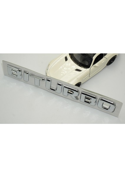Biturbo Krom Abs Bagaj Yazı Logo