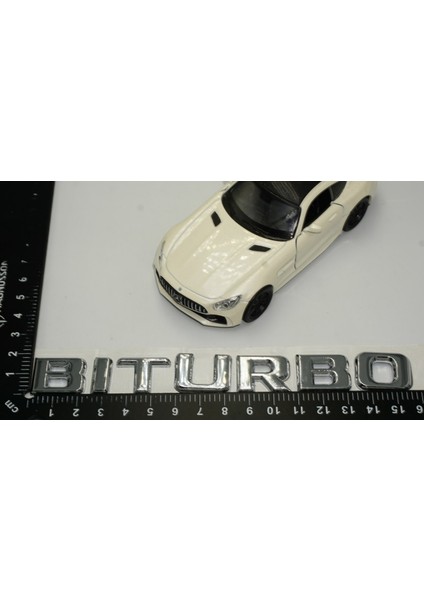 Biturbo Krom Abs Bagaj Yazı Logo