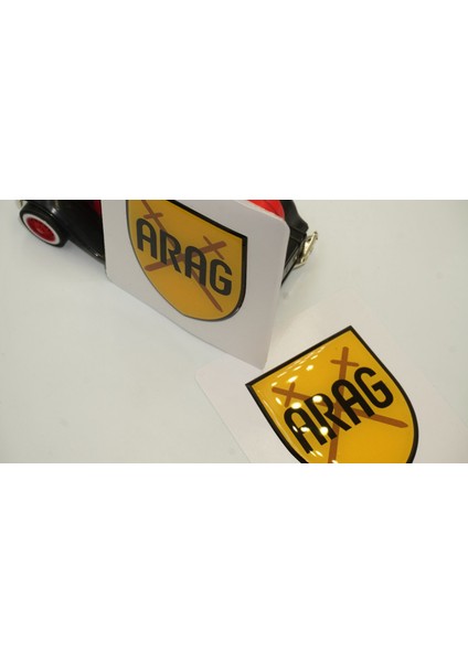 Arag Logo Damla Silikon Sticker 2 Li Set indirimleri