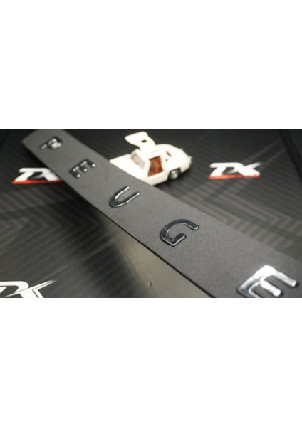 Peugeot Yeni Nesil Bagaj 3m 3D Krom Abs Uzun Logo Amblem modelleri